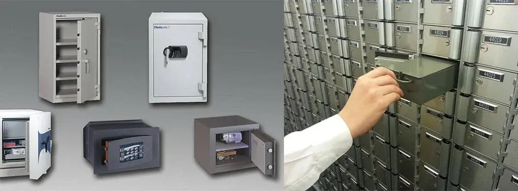 caja fuerte en casa o caja de seguridad profesional